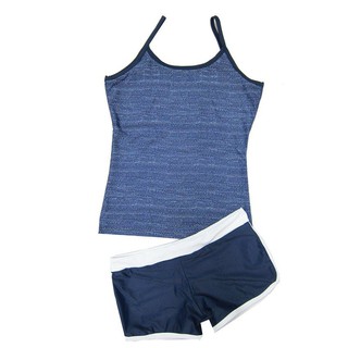 Easy Swim ชุดว่ายน้ำ Two Piece (น้ำเงิน / ขาว)
