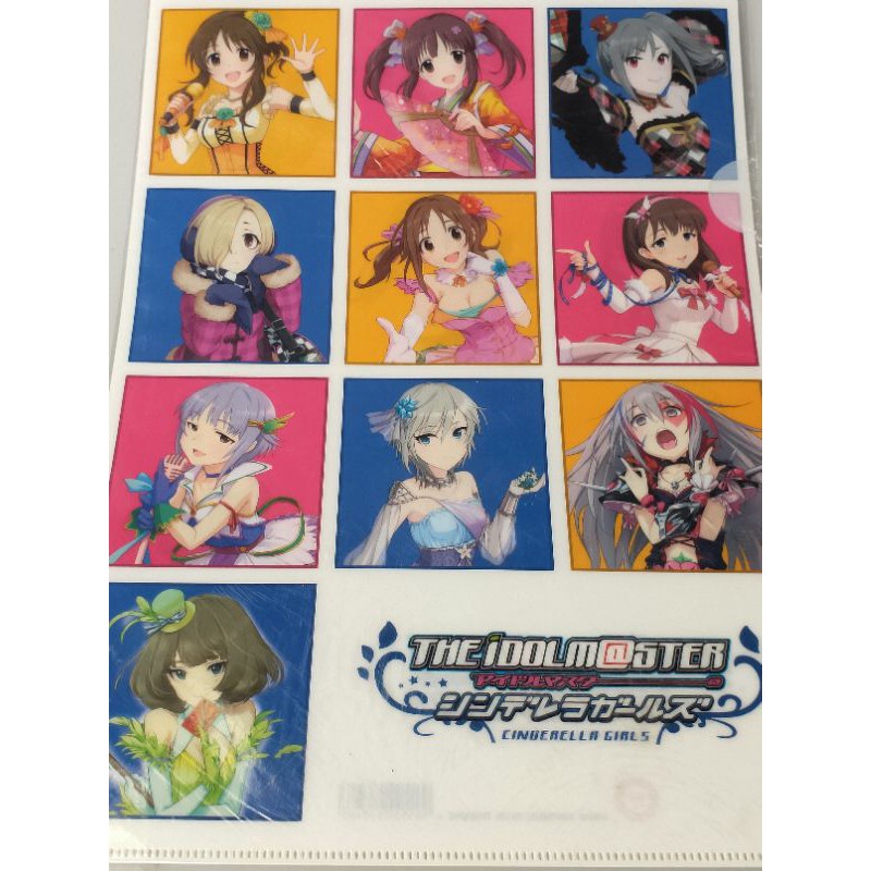 แฟ้มอนิเมะ-a4-the-idolmster-cinderella-girl