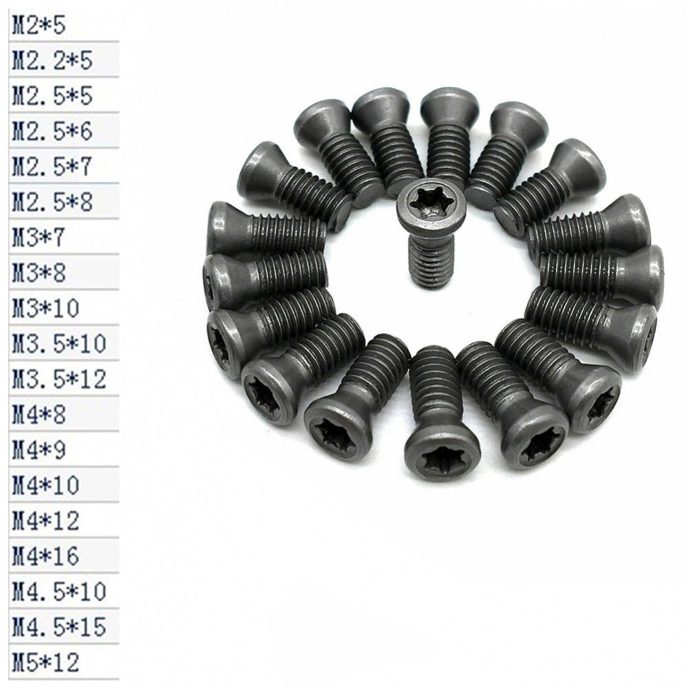 20-m2-m2-5-m3-m3-5-m4-m5-สกรู-torx-สําหรับเปลี่ยนใบมีดคาร์ไบด์เครื่องมือกลึง-cnc