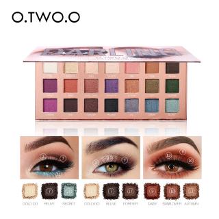 O.TWO.O อายแชโดว์สี Matte ชิมเมอร์ผงมืออาชีพตาแต่งหน้าผงสีทึบความงามเครื่องสำอางค์ชุด # 9994