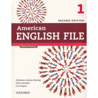 DKTODAY หนังสือเรียน AMERICAN ENGLISH FILE 1:SB+ONLINE SKILLS PROGRAM (2ED)