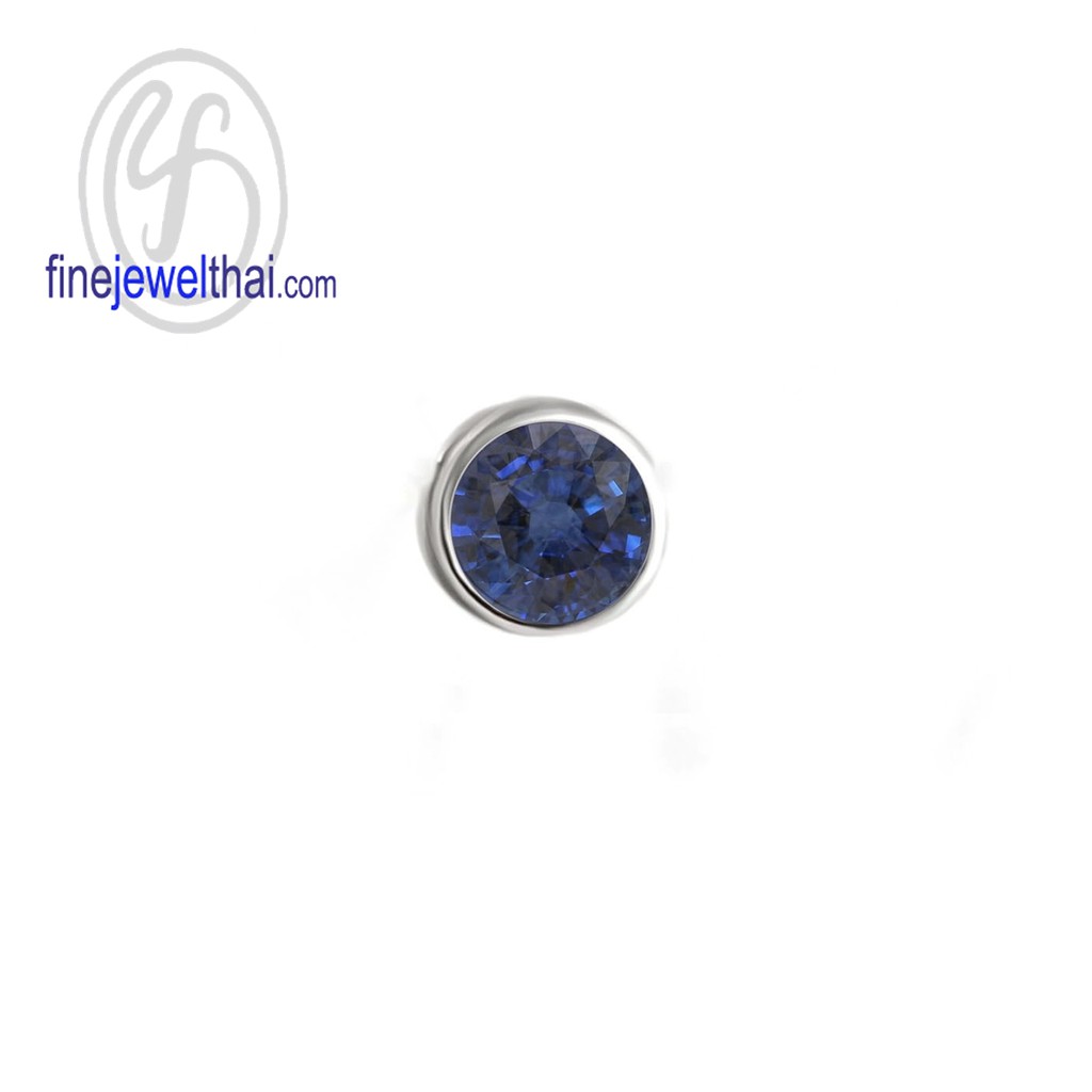 finejewelthai-จี้ไพลิน-ไพลิน-จี้พลอย-พลอยประจำเดือนเกิด-blue-sapphire-silver-pendant-birthstone-p1086bl00-ราคาต่อชิ้น