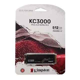 Kingston KC3000 512GB PCIe 4.0 NVMe M.2 2280 Internal SSD, SKC3000S/512G