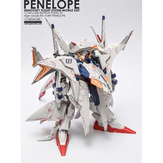 Water Decal [HG] RX-104FF PENELOPE แท้จาก G-Rework