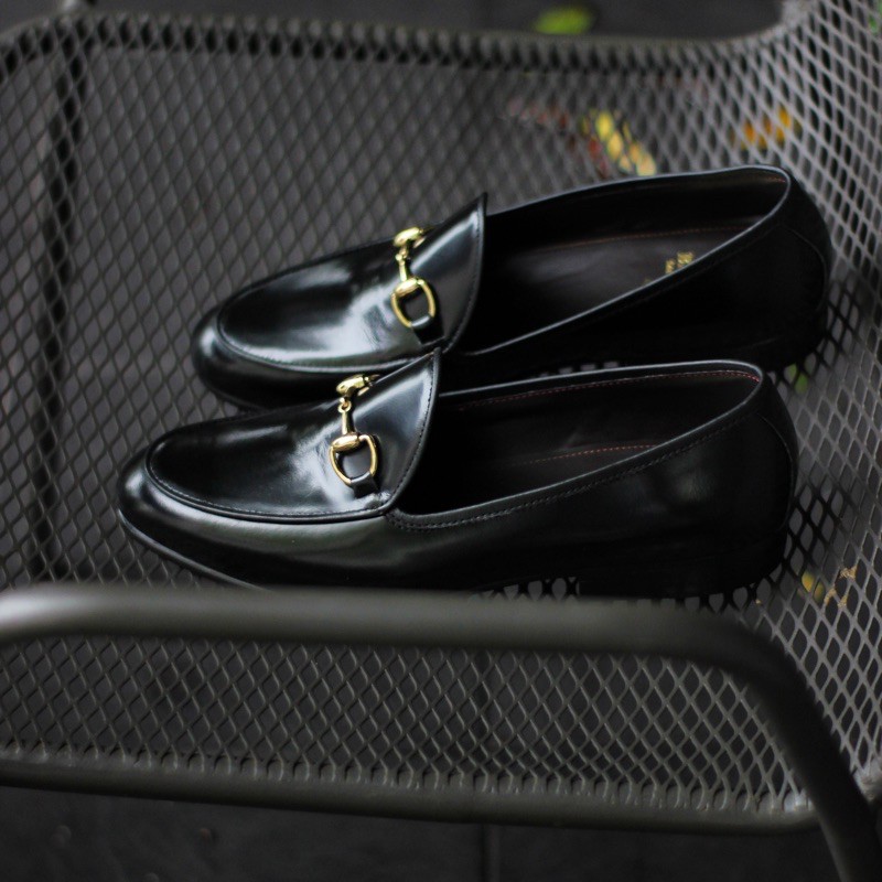 ภาพหน้าปกสินค้าBritish รองเท้าหนังโลฟเฟอร์ รุ่น Hazel Loafer (Black) จากร้าน british_leathershoes บน Shopee