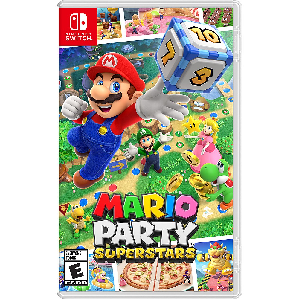 ภาพหน้าปกสินค้าNintendo Switch Mario Party Super Stars US Eng จากร้าน pijanggame บน Shopee