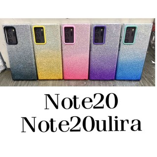 เคสกากเพชรไล่สี Note20 Note20Ultra