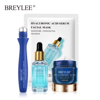 BREYLEE Hyaluronic Acid มาสก์หน้า อายครีมเซรั่ม ให้ความชุ่มชื้น ผิวแห้ง หยาบกร้าน ดูแลผิว ไวท์เทนนิ่ง เอสเซ้นส์ ไร้อายุ