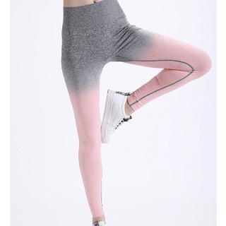 Legging กางเกงออกกำลังกาย เลกกิ้งขายาวไล่สี สวยเกร๋ไม่ซ้ำใคร sp014