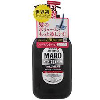 TT Maro 3D Volume Up shampoo 460 ml แชมพู มาโร ทรีดี ผลิตภัณฑ์ทำความสะอาดเส้นผม และหนังศรีษะ