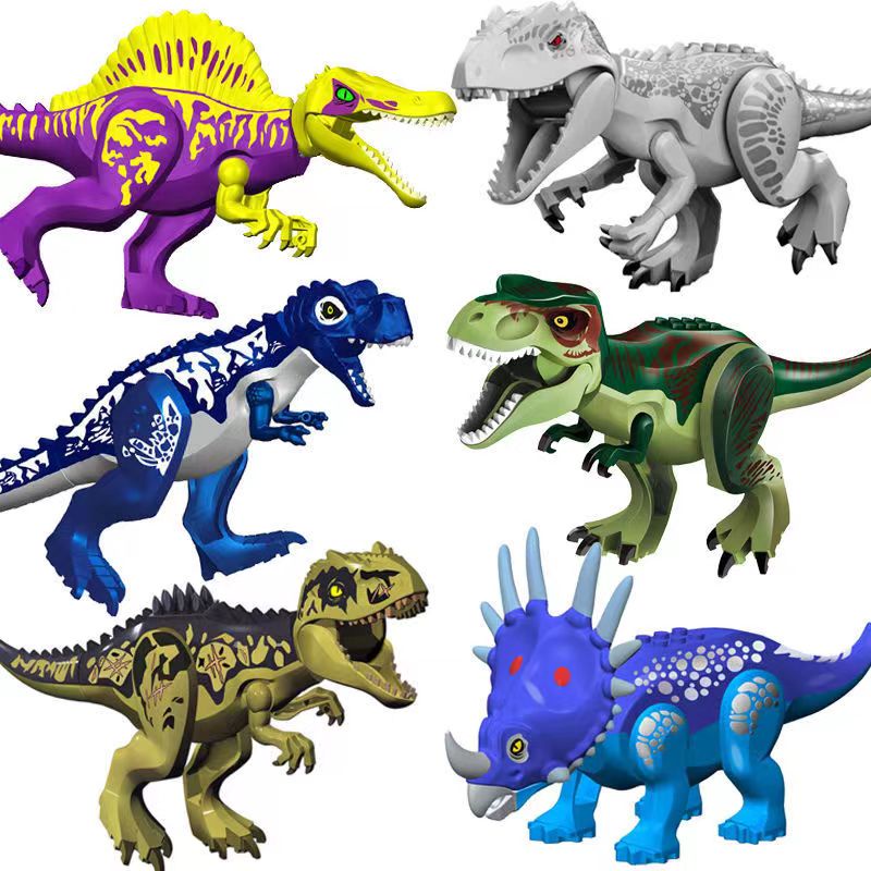 ของเล่นบล็อกตัวต่อ-รูปการ์ตูนไดโนเสาร์-jurassic-world-dominion-ขนาดใหญ่-2023