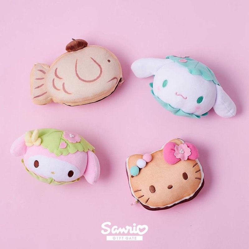 กระเป๋าเครื่องสำอาง-cinnamoroll-sanrio-แท้