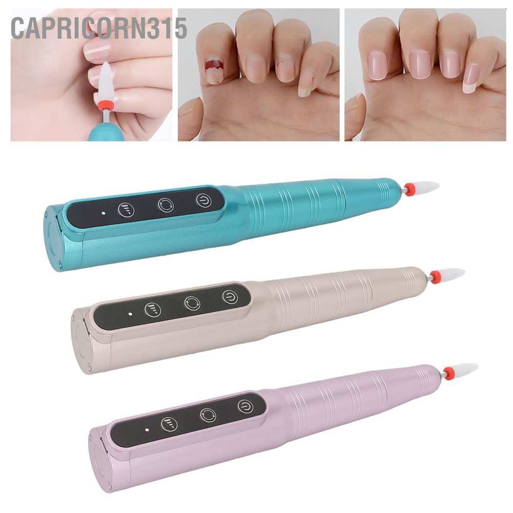 capricorn315-เครื่องเจียรไฟฟ้าไร้สาย-usb-แบบพกพา-สําหรับร้านเสริมสวย-ในบ้าน