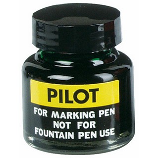 หมึกเติมปากกาเคมี-pilot-30cc-เขียว