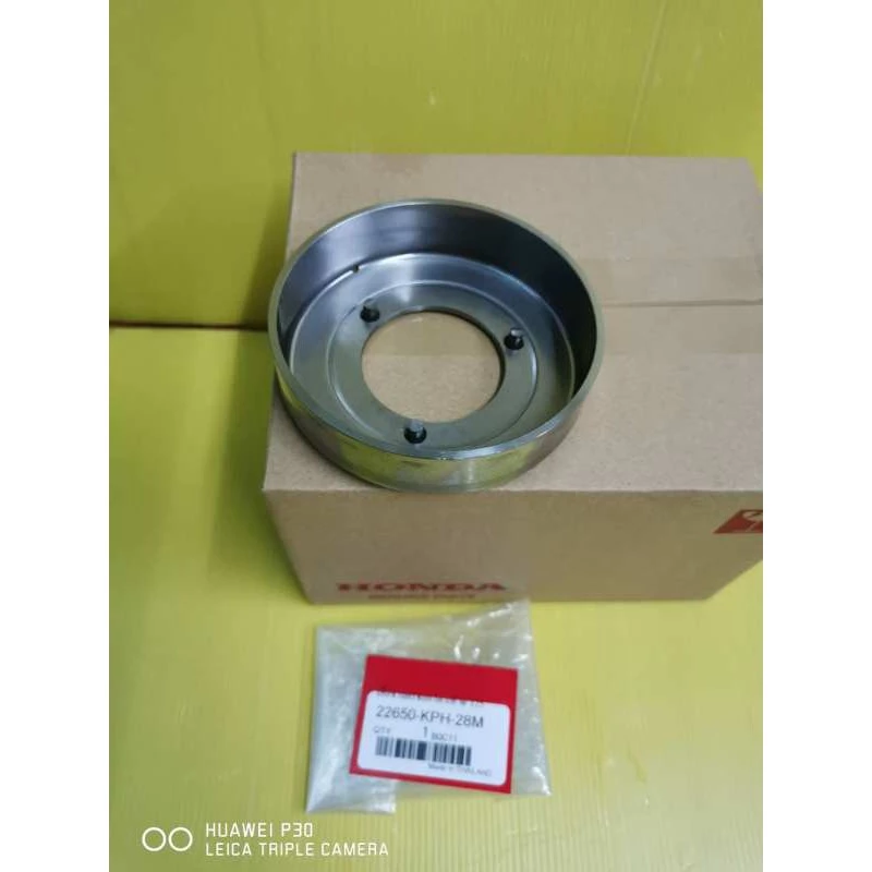 ชามครัชออโต้เวฟ125S เวฟ125R wave125iไฟเลี้ยวบังลม เวฟ125X ดรีม125 แท้โรงงาน******ชามกลม รูปที่ 2