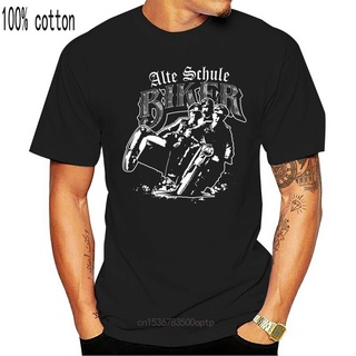 เสื้อยืดโอเวอร์ไซส์เสื้อยืด ผ้าฝ้าย พิมพ์ลายรถจักรยานยนต์ Mc Free German German Sidecar สไตล์เยอรมนี แฟชั่นคลาสสิก S