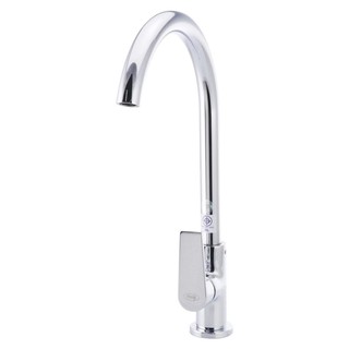 ก๊อกซิงค์ ก๊อกซิงค์เดี่ยวเคาน์เตอร์ SF-143J ก๊อกน้ำ ห้องน้ำ SINGLE LEVER SINK FAUCET HANG SF-143J CHROME