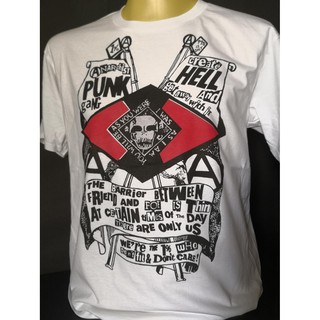 เสื้อยืดโอเวอร์ไซส์เสื้อวงนำเข้า Seditionaries Anarchist Punk Gang Sex Pistols Sid Vicious Punk Rock Retro Style Vintage