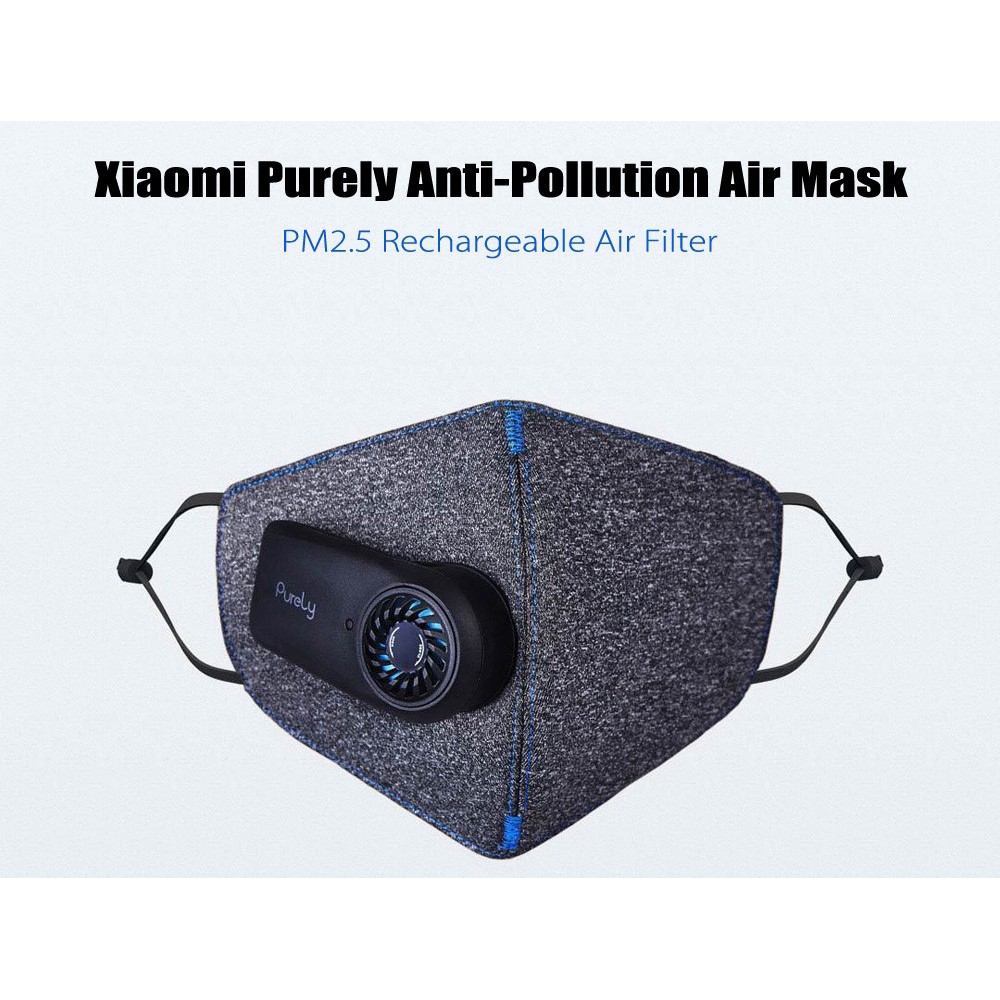 พร้อมส่ง !! ของแท้ !! Xiaomi Purely Anti-Pollution Air Mask ป้องกันฝุ่น ...