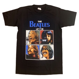 เสื้อยืดผ้าฝ้ายพรีเมี่ยมเสื้อวงดนตรี the beatles เสื้อยืดแขนสั้น หมดปัญหาผ้าบางเกิน ใส่แล้วย้วย หย่อน ไม่เท่ แต่ผ้าของเร