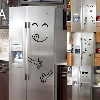 สติ๊กเกอร์ติดผนังตู้เย็นตู้เย็นน่ารัก 1ชิ้น