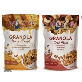 ภาพหน้าปกสินค้ามาใหม่ลงเพิ่ม🌼🌼Daily Me กราโนร่า 🌼🌼รส Trail Mixes/honey almond 250 g หฝธัญพืชอบกรอบหมดอายุปี2023จ้่ ซึ่งคุณอาจชอบราคาและรีวิวของสินค้านี้