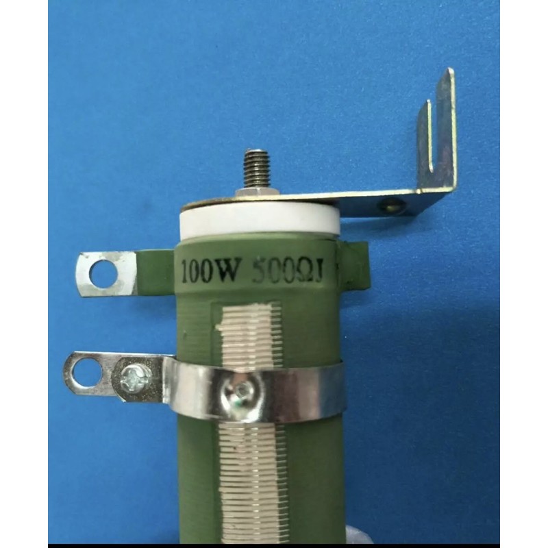 Resistor 100W 500 ohmแบบปรับค่าได้ 100w500ohmโอห์มตัวต้านทานปรับค่าได้ ...