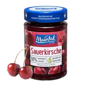 ภาพหน้าปกสินค้าเมนทอล แยม เชอร์รี่ สูตรลดน้ำตาล 200 กรัม - Maintal Fruit Spread Sour Cherry Jam Less Sugar 200g ที่เกี่ยวข้อง