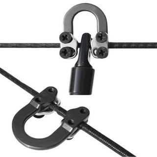 ภาพขนาดย่อของภาพหน้าปกสินค้าArchery Metal D-Ring Aluminum Bowstring Safety Rope Bow Release Buckle Aid Compound Bow Hunting Shooting Accessories จากร้าน odysseyarchery บน Shopee