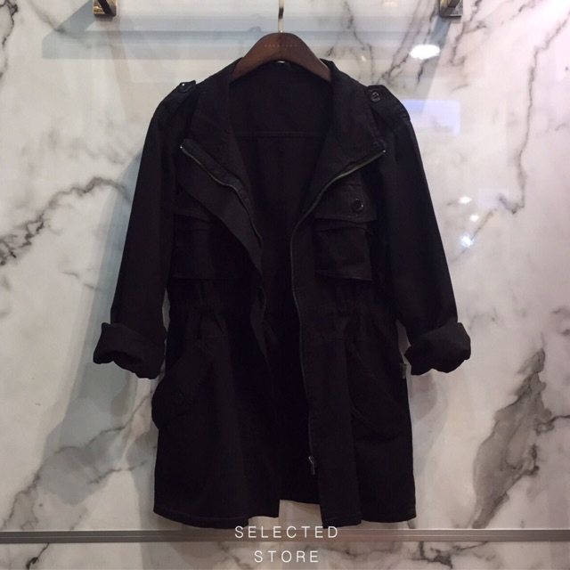 black-army-jacket