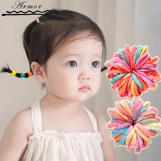 5 ชิ้น / เซต ยืดหยุ่นสูง เด็ก ที่เรียบง่าย สีพื้น ผู้หญิง ยางรัดผม น่ารัก หยัก ที่มีสีสัน สครันชี่ พื้นฐาน เด็กผู้หญิง คลื่น ยางมัดผม มัดผมหางม้า อุปกรณ์ผม
