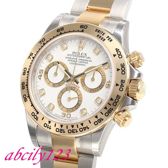 rolex-daytona-daytona-ใบหน้าทองคำขาวหน้า-116503-diamond-8-diamonds-หมุน-40mm