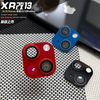 เคส FOR iPhone XR เปลี่ยนเป็น 13 / iPhone XS MAX / 11 / 12 เปลี่ยนเป็น 12 Pro 3 กล้อง