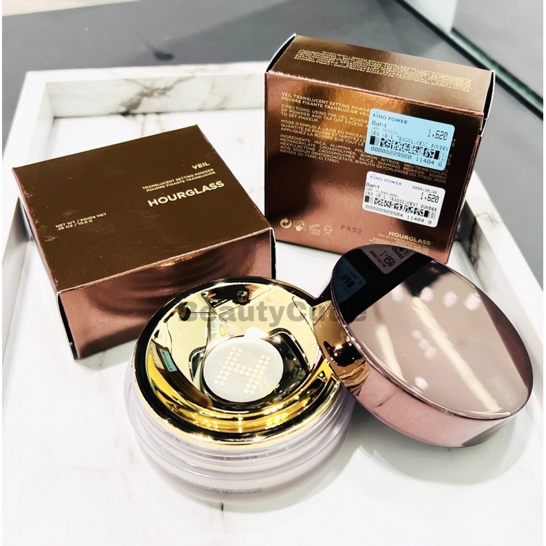 แป้งฝุ่น-hourglass-veil-translucent-setting-powder-10-5-g-ผลิตปี-2022-ป้ายคิง-แท้-จาก-king-power