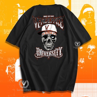 เสื้อยืด พิมพ์ลายวง Avenged Sevenfold Vengeance University Heavy Metal Music สําหรับผู้ชาย A406