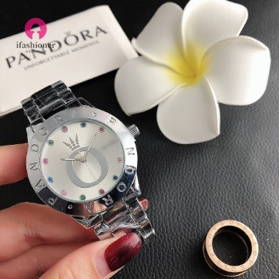 ภาพหน้าปกสินค้าPelogios Pandora นาฬิกาข้อมือ สายสแตนเลส หรูหรา จากร้าน ifashioner.th บน Shopee