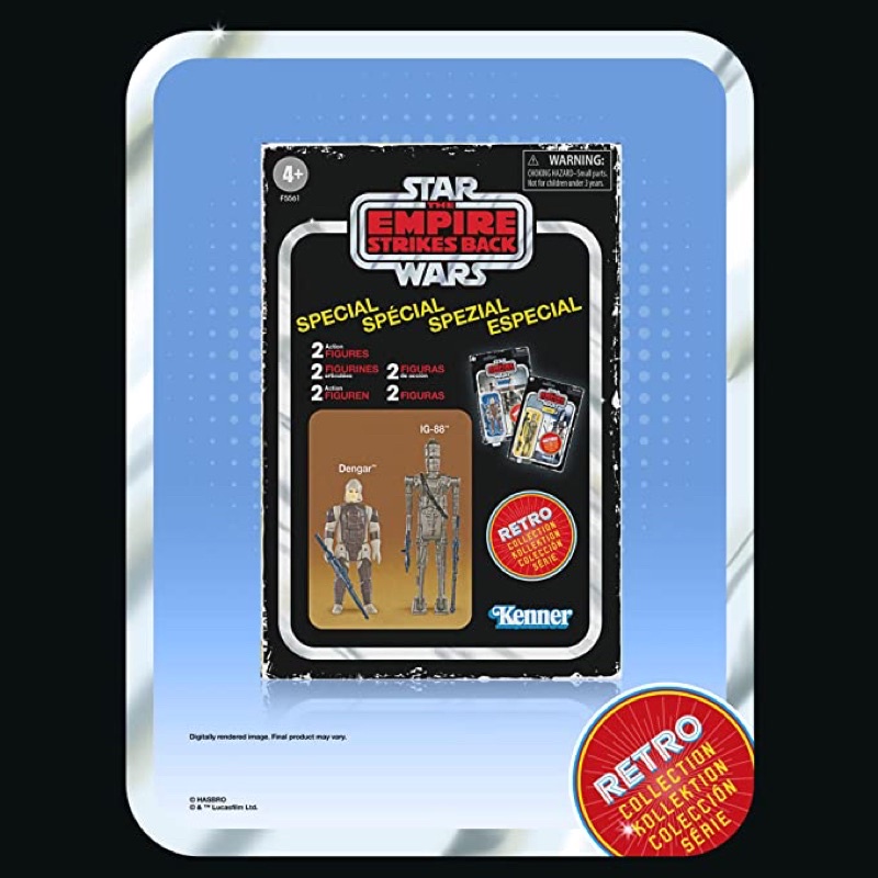 Star Wars Retro Collection - Pack 2 Figuras Dengar E Ig-88 | Cuotas sin