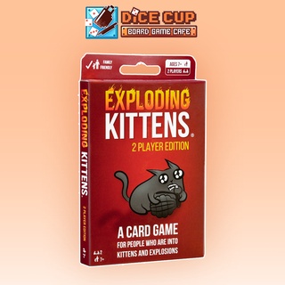 [ของแท้] Exploding Kittens 2 Players Board Game