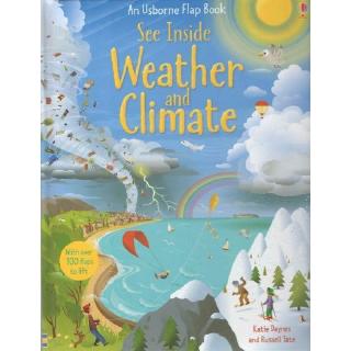 DKTODAY หนังสือ USBORNE SEE INSIDE WEATHER AND CLIMATE (AGE 6+)