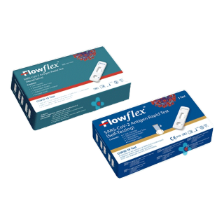 โปรโมชั่น : Lotใหม่ล่าสุด EXP1224 ✅ Flowflex 2in1 เขียว จมูก  น้ำลาย  น้ำเงิน จมูก 1 เทส ของแท้จากบริษัทนำเข้า ล๊อตใหม่ล่าสุด