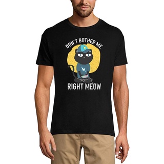 2020 Ultrabasic Mens T-Shirt Dont Bother Me Right Meow - Funny Cat Shirt - Cat Gamer sale