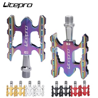 Litepro ที่เหยียบอลูมิเนียมอัลลอยด์สําหรับจักรยานเสือภูเขา Mtb Bmx
