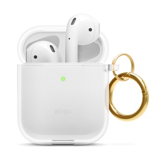 elago AirPods Clear Hang Case (Gen1 &amp; 2 Wired and Wireless) ลิขสิทธิ์แท้ สินค้าพร้อมส่ง