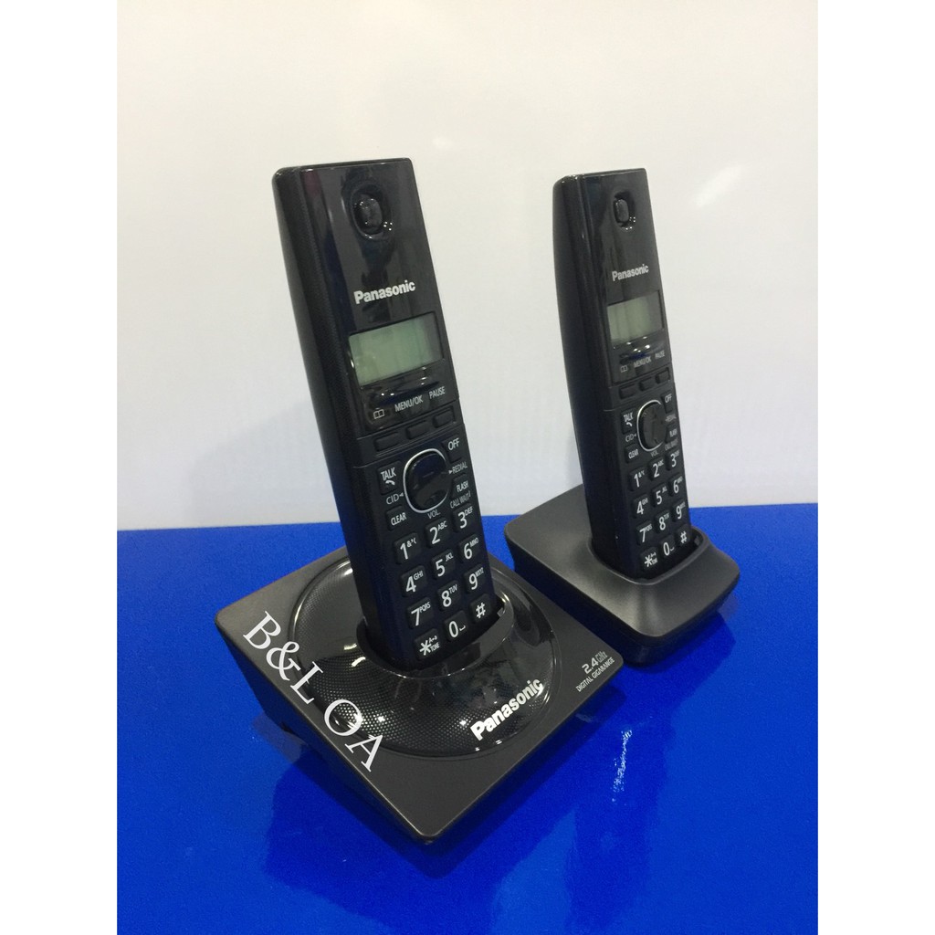 panasonic-โทรศัพท์ไร้สาย-kx-tg3452bxb-สีดำ-2-4-ghz-caller-id