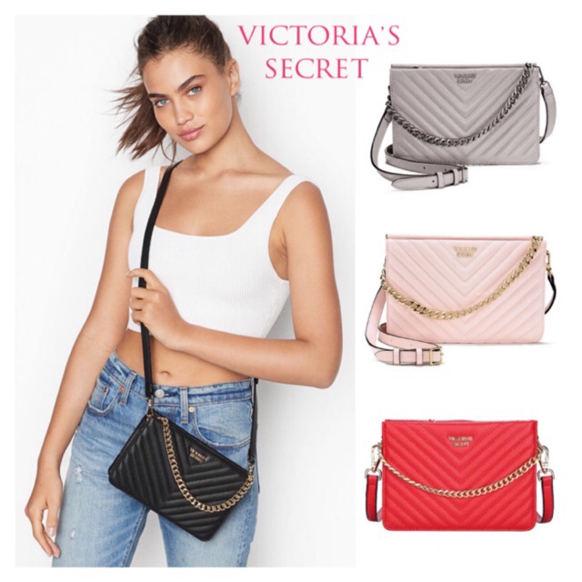 VICTORIA'S SECRET V-QUILT 24/7 CASUAL CROSSBODY PURSE