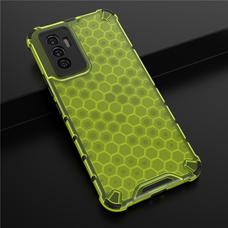 เคส Vivo V23e 5G ฮาร์ดเคสกันกระแทกเคสโทรศัพท์ Honeycomb Clear Shockproof Silicone Back Cover Vivo V23e V 23e 5G Case