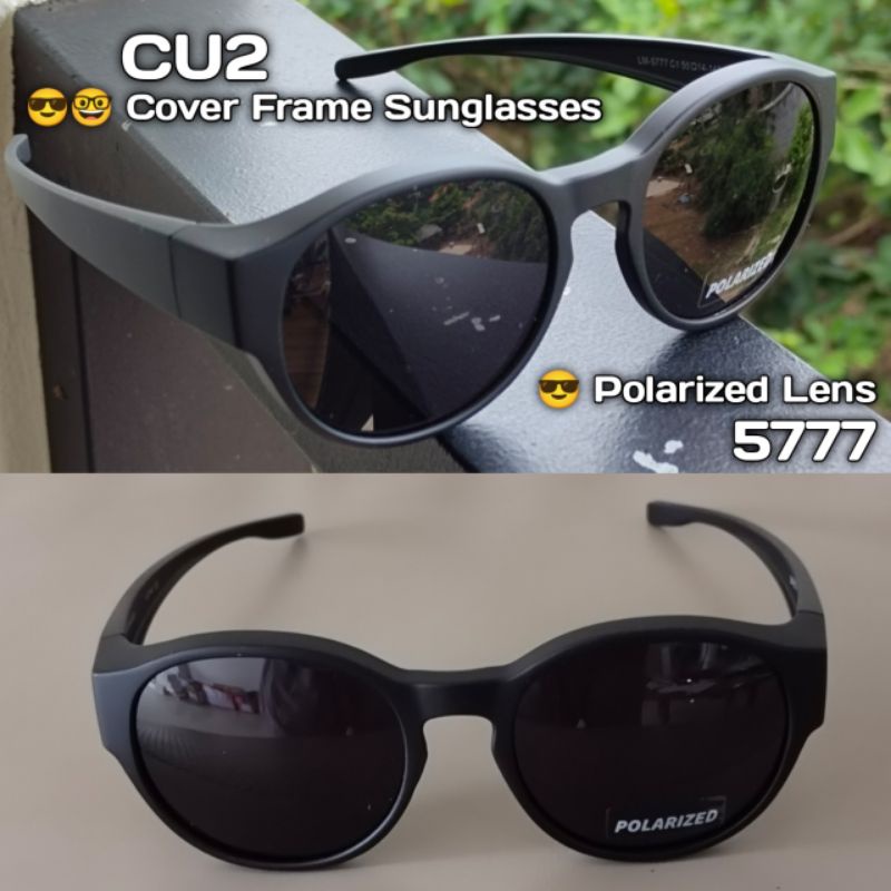 cu2-lm5777-แว่นตากันแดดครอบ-แว่นครอบแว่นสายตา-แว่นครอบกันแดด-polarized-เลนส์โพลาไรซ์