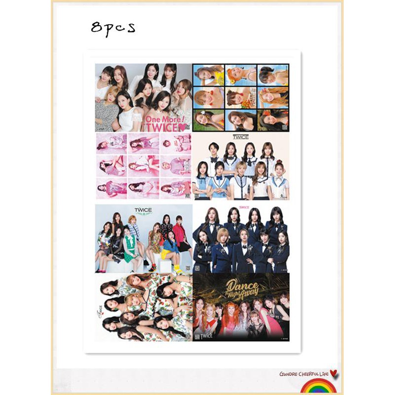 twice-โปสเตอร์ขนาดใหญ่สําหรับตกแต่งบ้าน