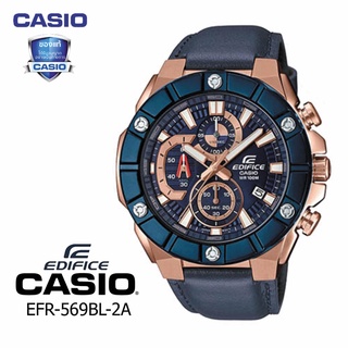 ภาพหน้าปกสินค้านาฬิกา Casio EDIFICE รุ่น EFR-569BL-2A ของแท้ ประกัน 1 ปี ซึ่งคุณอาจชอบราคาและรีวิวของสินค้านี้