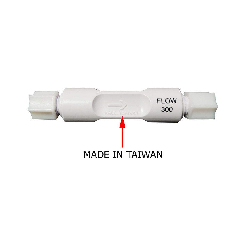 flow-300-made-in-taiwan-ตัวจำกัดน้ำทิ้งเครื่องกรองน้ำระบบ-ro-reverse-osmosis